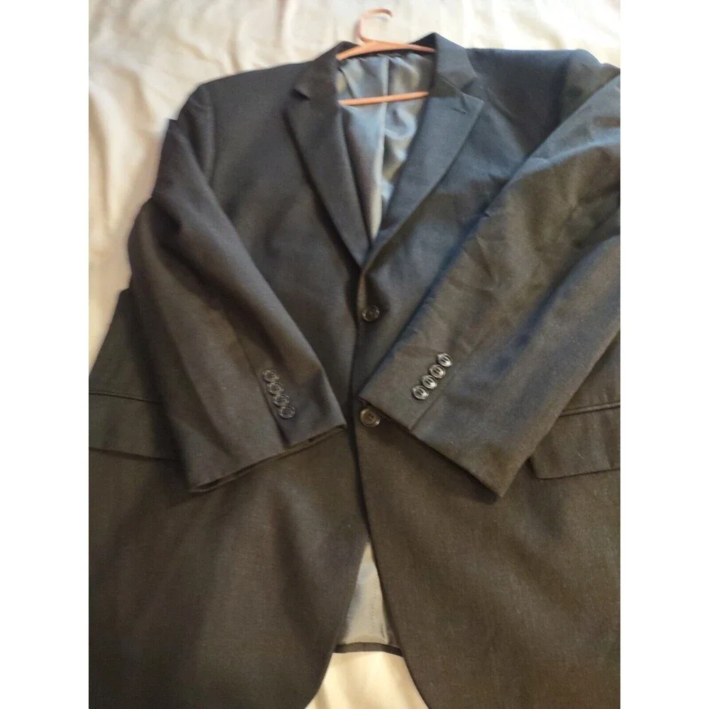 Wilke-Rodriguez Blazer Jacket Size 50R Dark Gray Business Attire